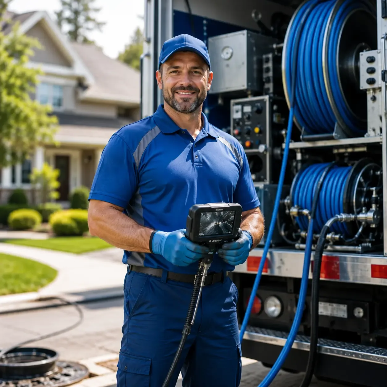 Local outdoor drain cleaning specialists in Brookston, TX